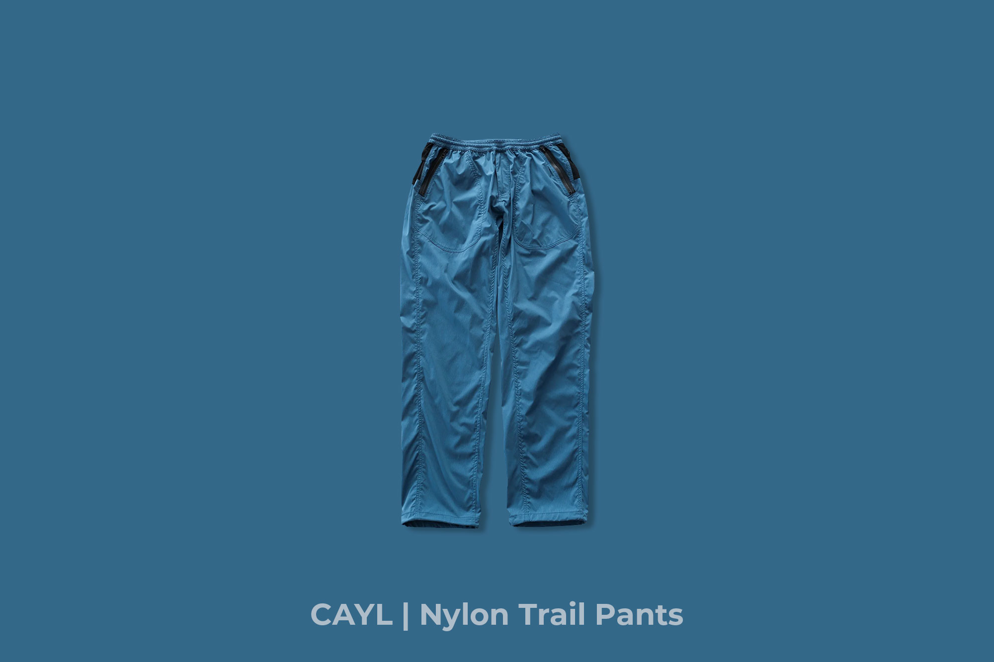 CAYL "Nylon Trail Pants" (Blue)