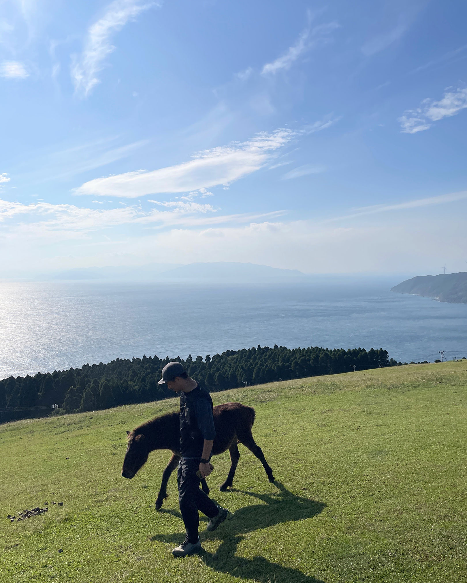 都井岬にて