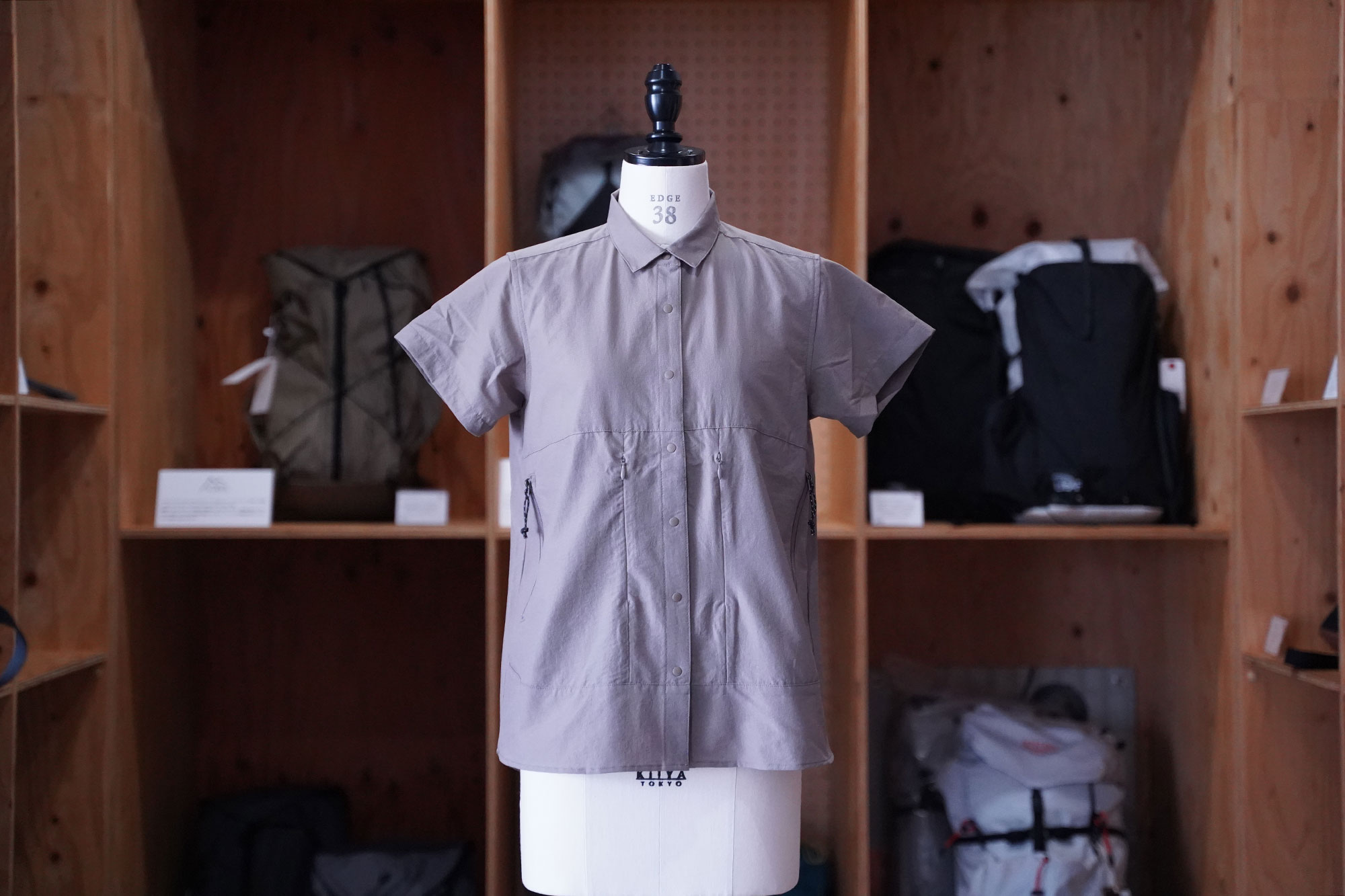 AXESQUIN "Women's SS Ventilation Shirt"