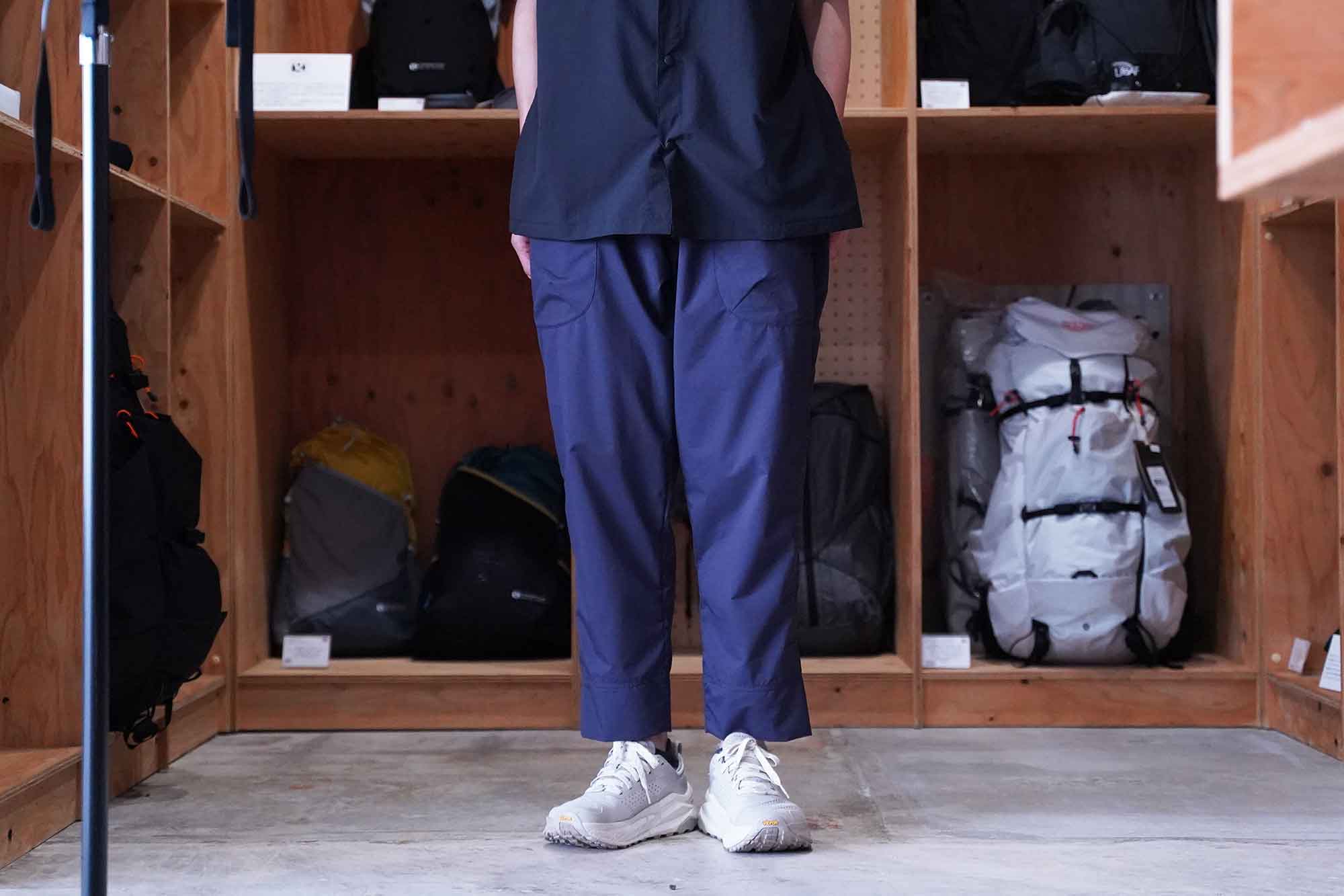 AXESQUIN ELEMENTS "軽くてサラサラなパンツ"