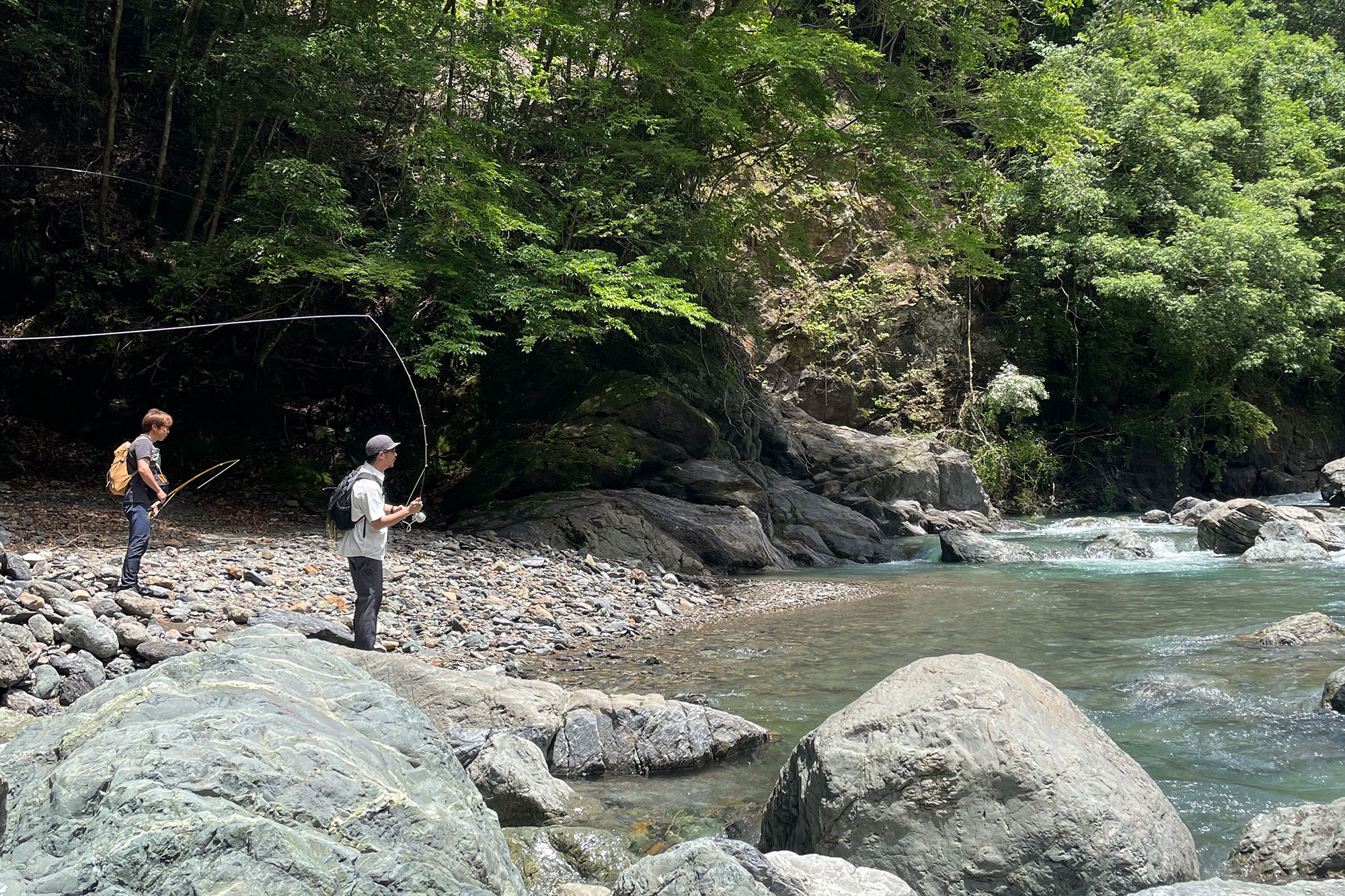 みんなで釣りを満喫