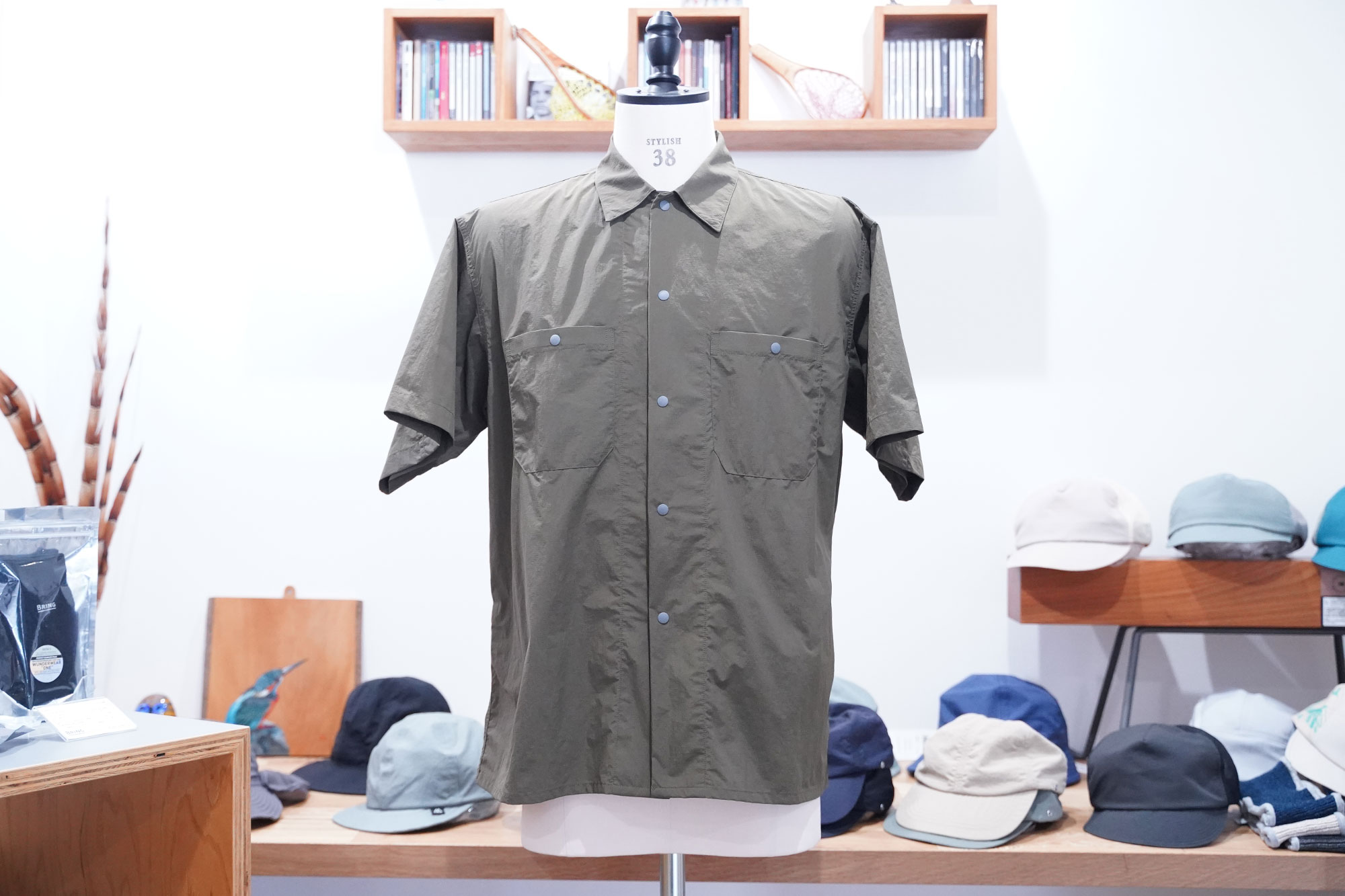 BAMBOO SHOOTS "Short Sleeve Open Collar Shirts"